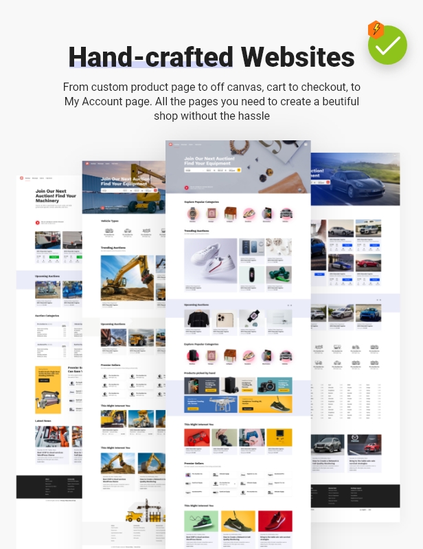 GRBid – Multi-Vendor Auctions Theme